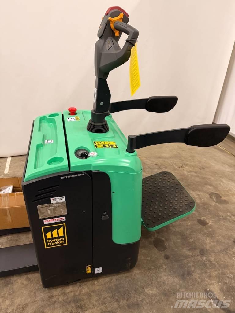 Mitsubishi PBV20QL Meerij pallettruck met platform