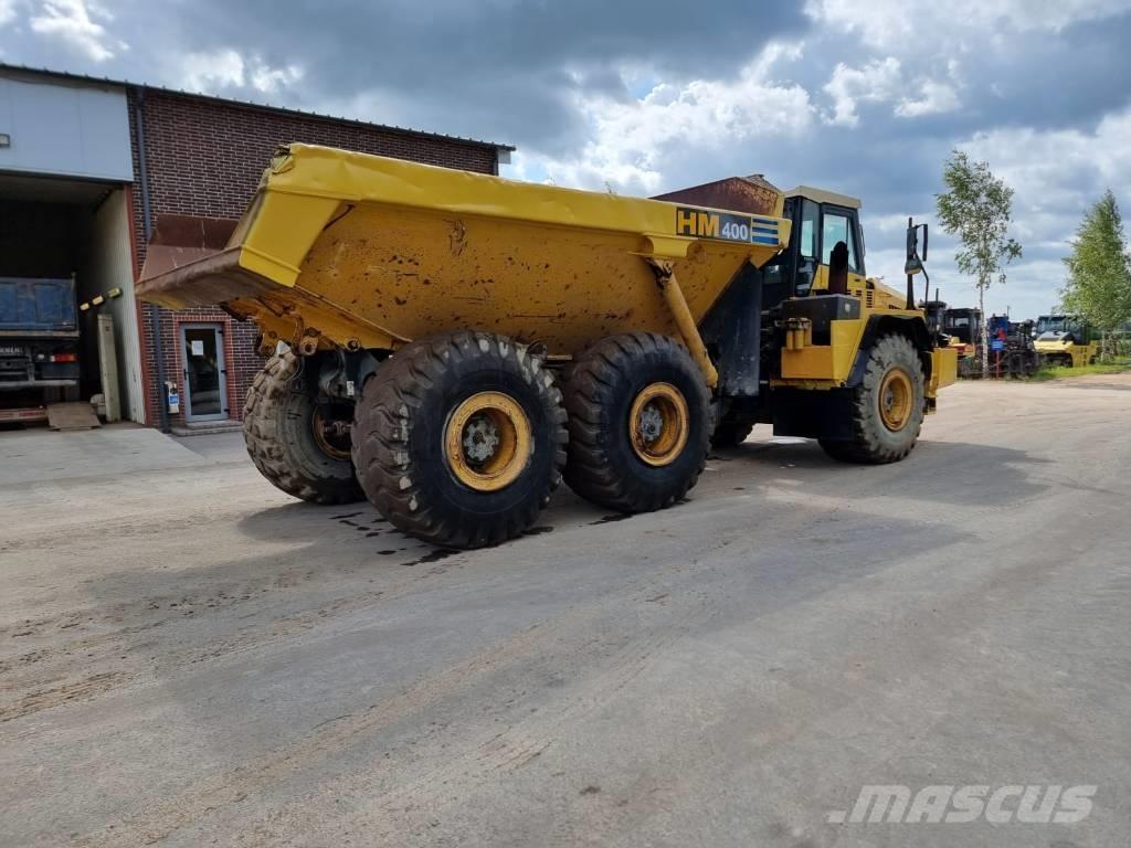 Komatsu HM 400 6x6 Knik dumptrucks