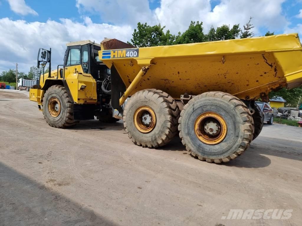Komatsu HM 400 6x6 Knik dumptrucks
