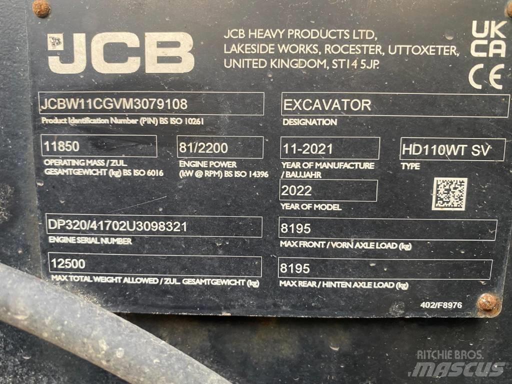 JCB 110 W Wielgraafmachines