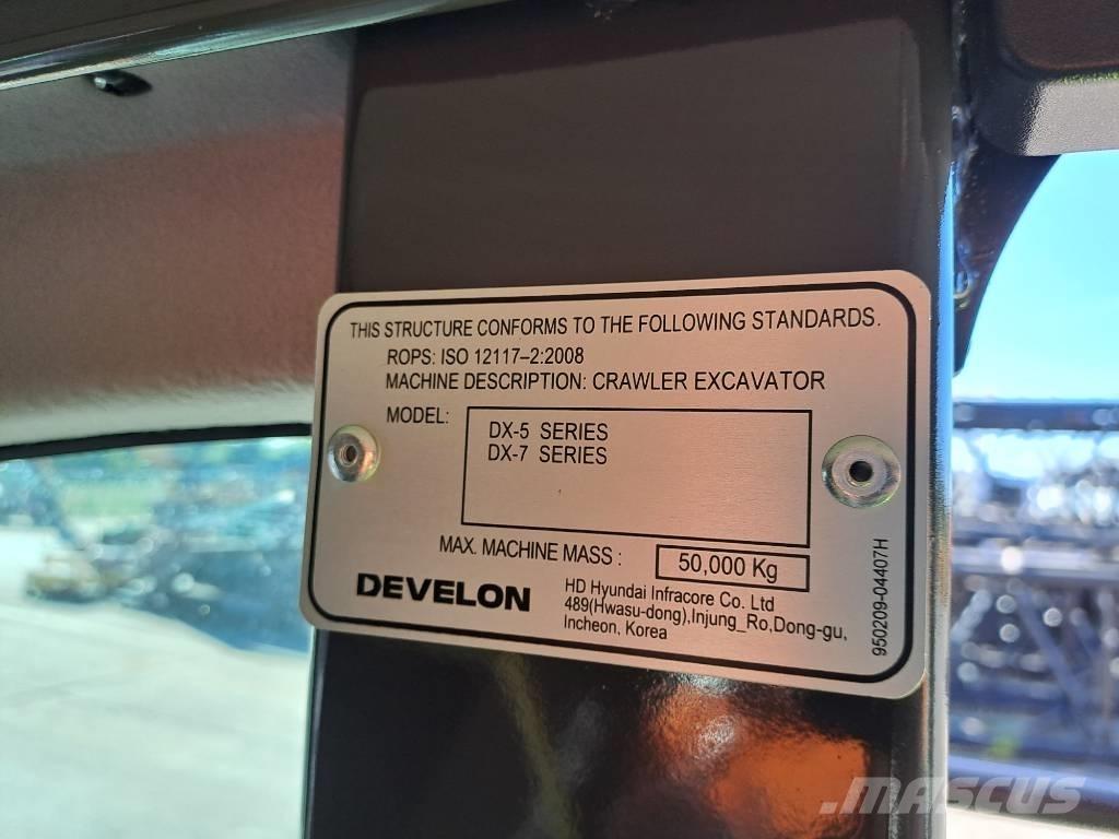 Doosan DX300LC-7M Rupsgraafmachines