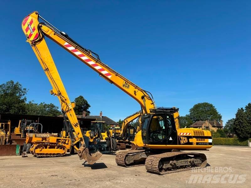 JCB JS 220 LR Rupsgraafmachines
