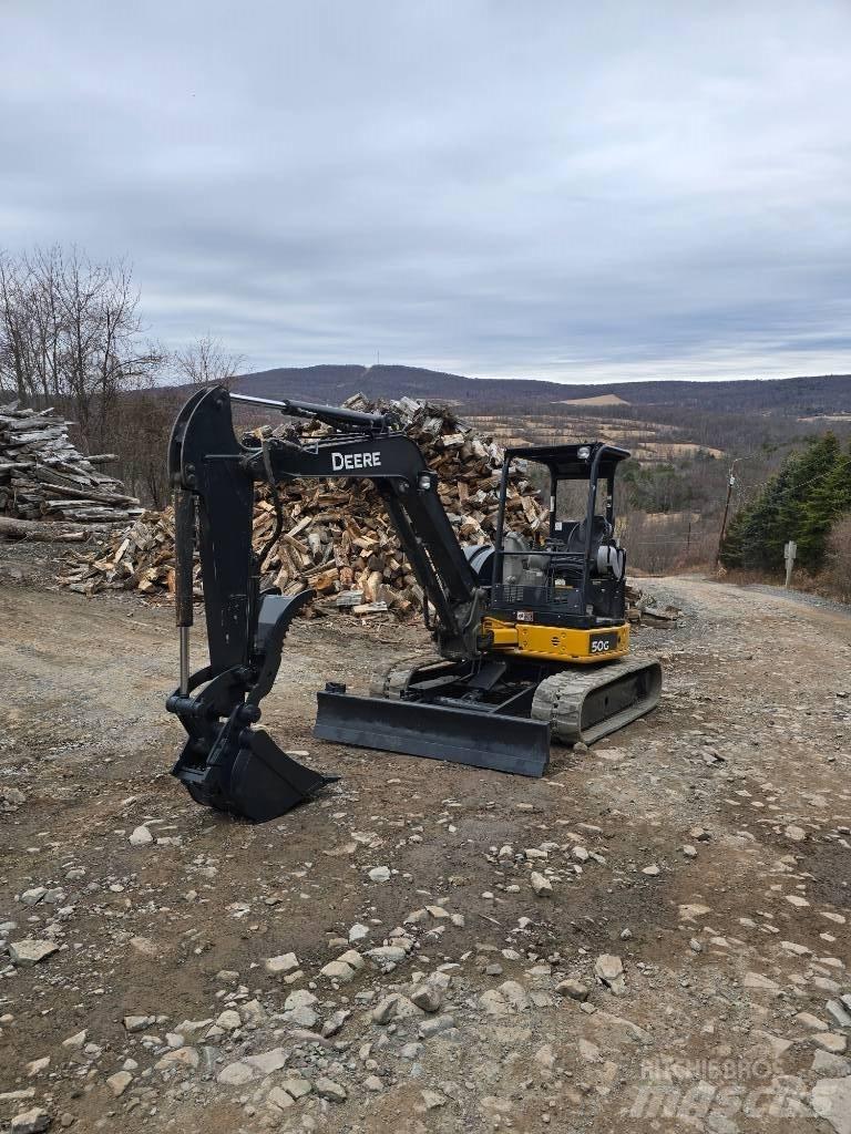 DEERE 50G Minigraafmachines < 7t