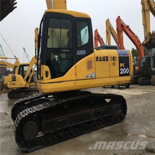 Komatsu PC 200-7 Rupsgraafmachines