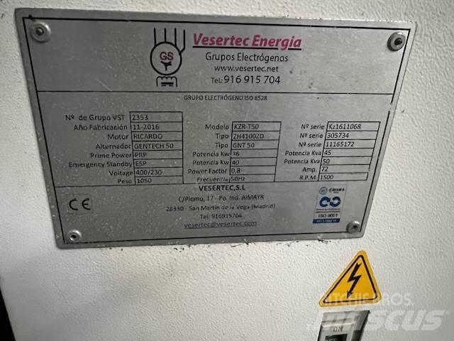  VESERTEC KZR-T50 Diesel generatoren