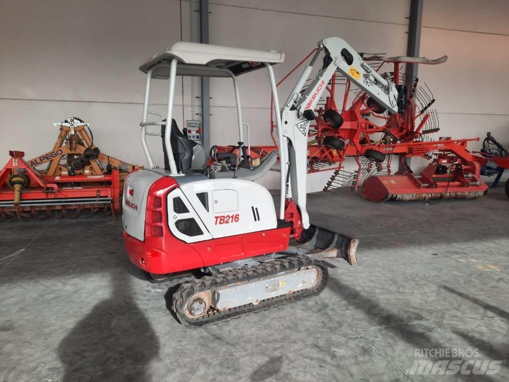 Takeuchi TB216 Minigraafmachines < 7t
