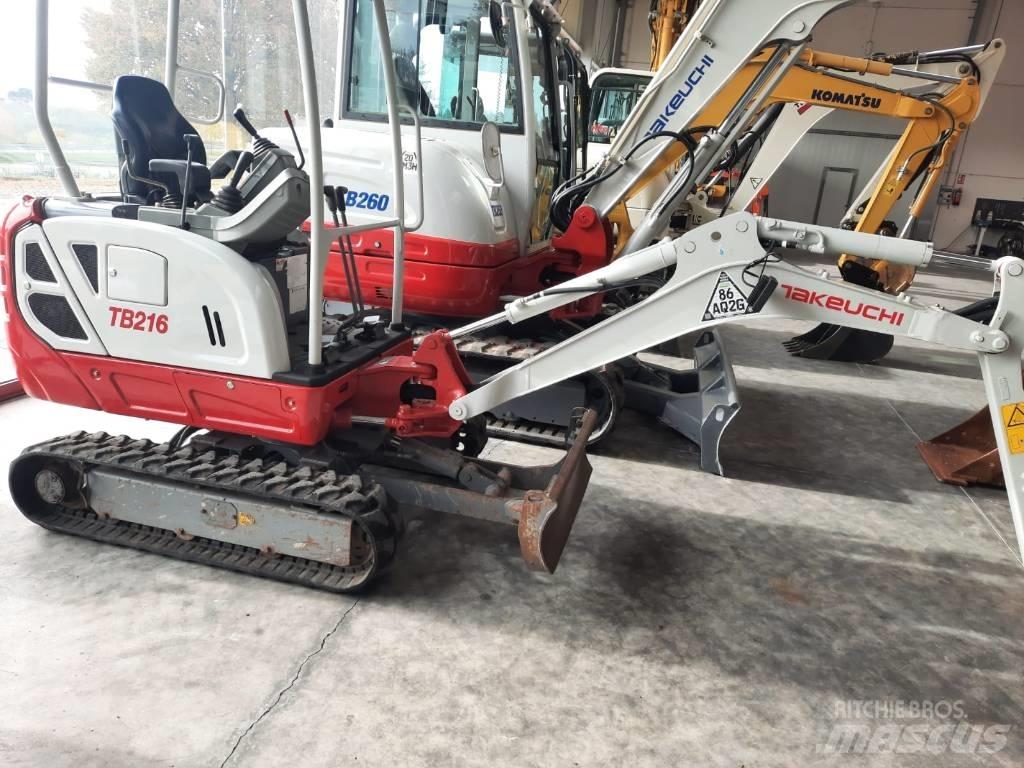 Takeuchi TB216 Minigraafmachines < 7t