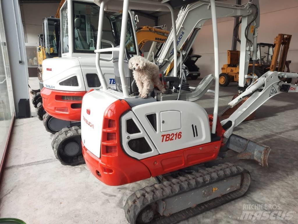 Takeuchi TB216 Minigraafmachines < 7t
