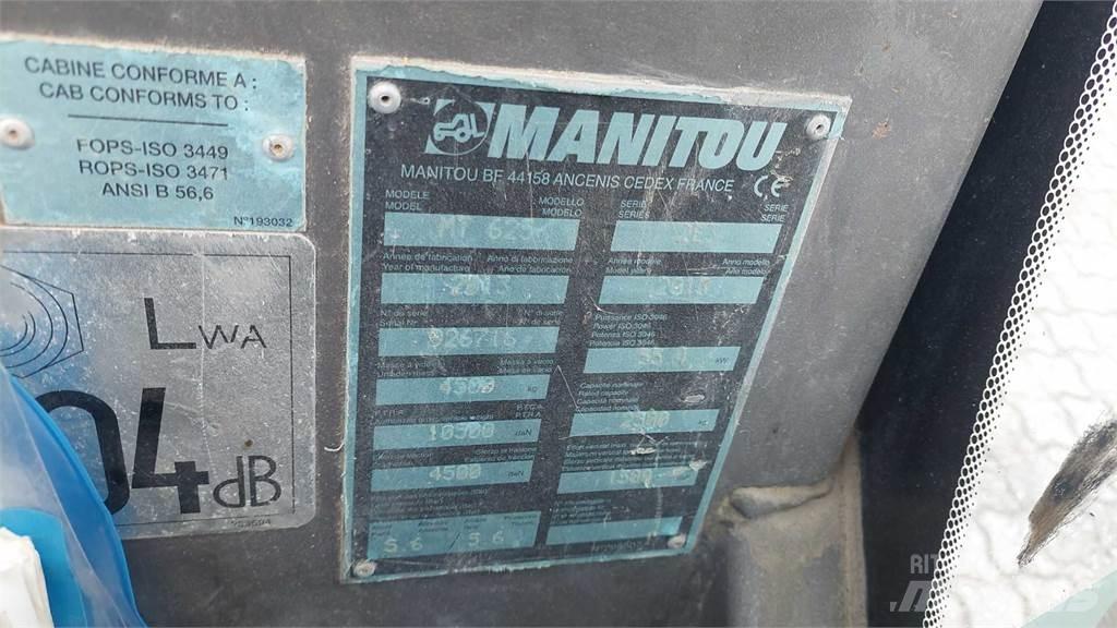 Manitou MT625T Verreikers