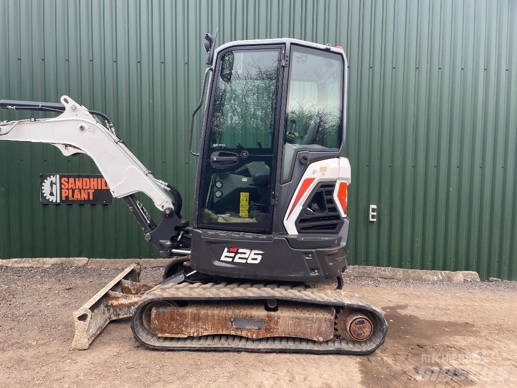 Bobcat E 26 Minigraafmachines < 7t