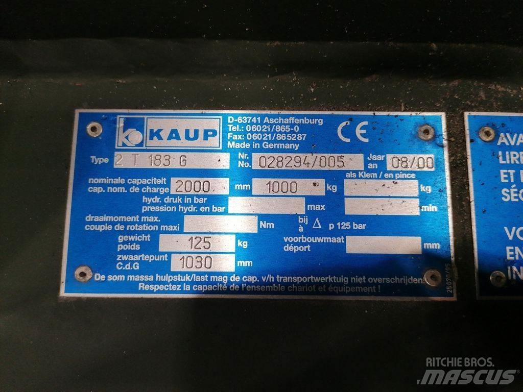 Kaup 2T183G Bouw - Overige