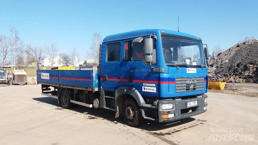 MAN TGL8.180 Platte bakwagens
