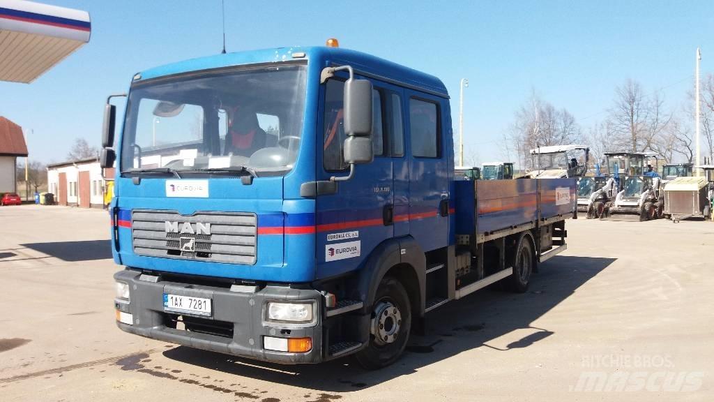 MAN TGL8.180 Platte bakwagens