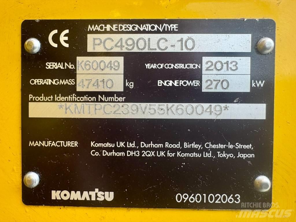Komatsu PC 490 LC-10 Rupsgraafmachines