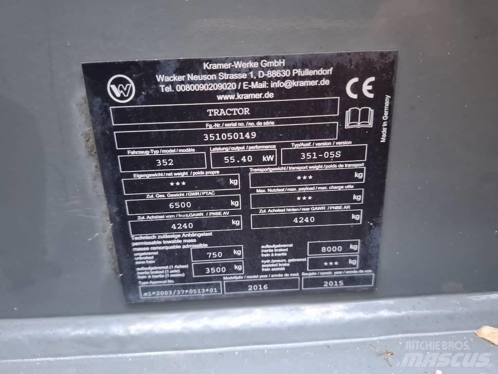 Kramer 8085 Wielladers