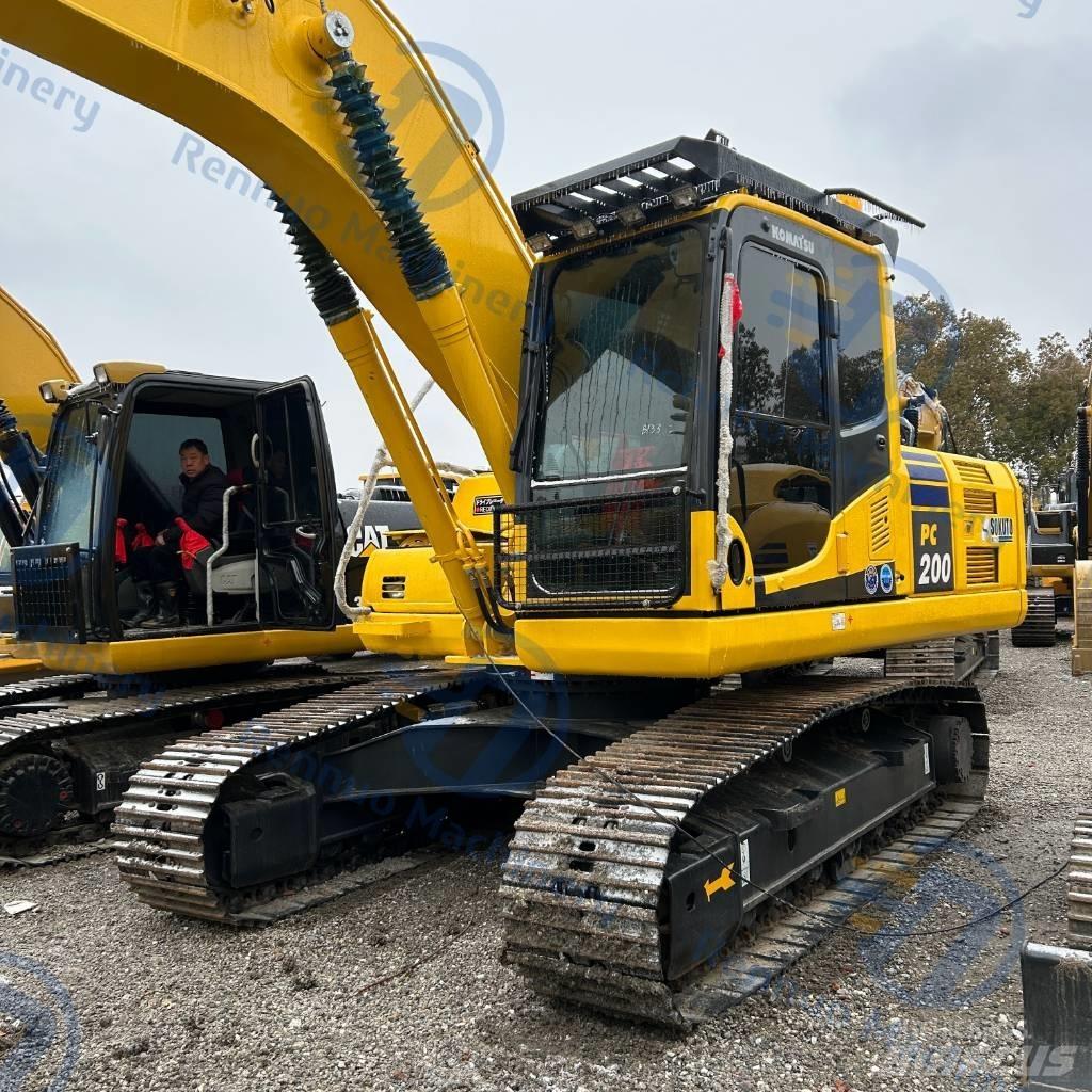 Komatsu PC200-8 Rupsgraafmachines