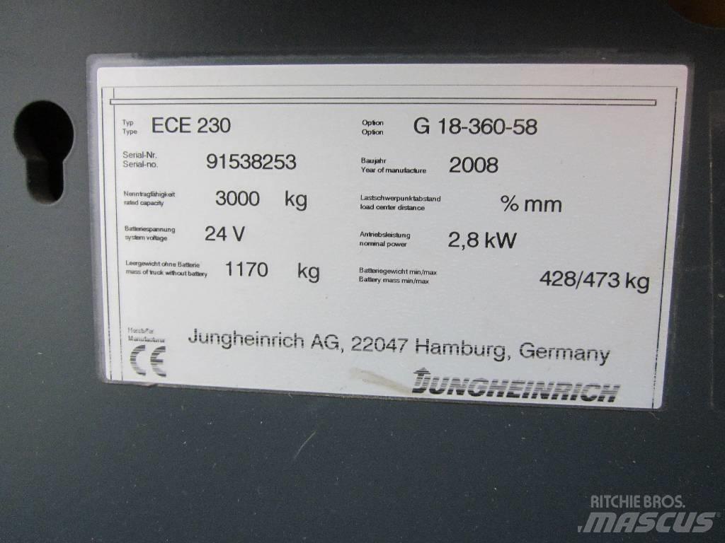 Jungheinrich ECE230 Elektrische heftrucks