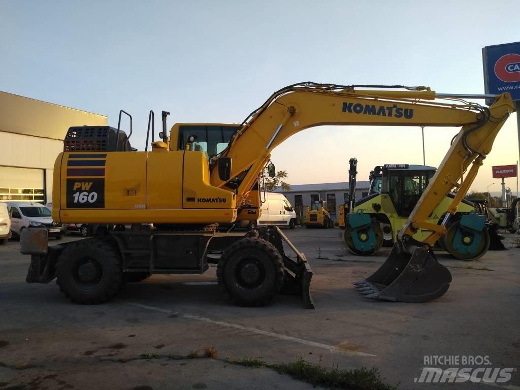 Komatsu pw160-11 Wielgraafmachines