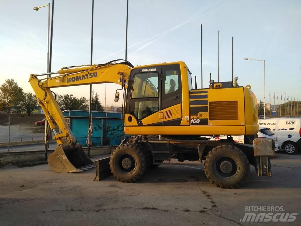 Komatsu pw160-11 Wielgraafmachines