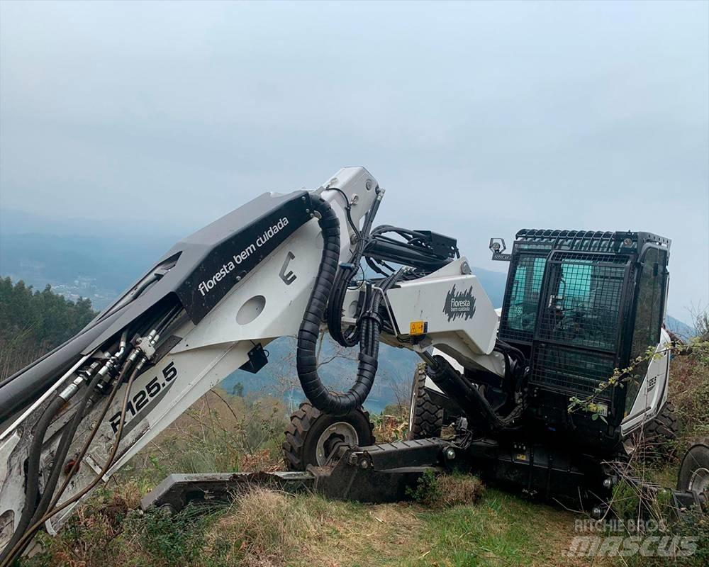 Euromach R1255 Amfibische graafmachines