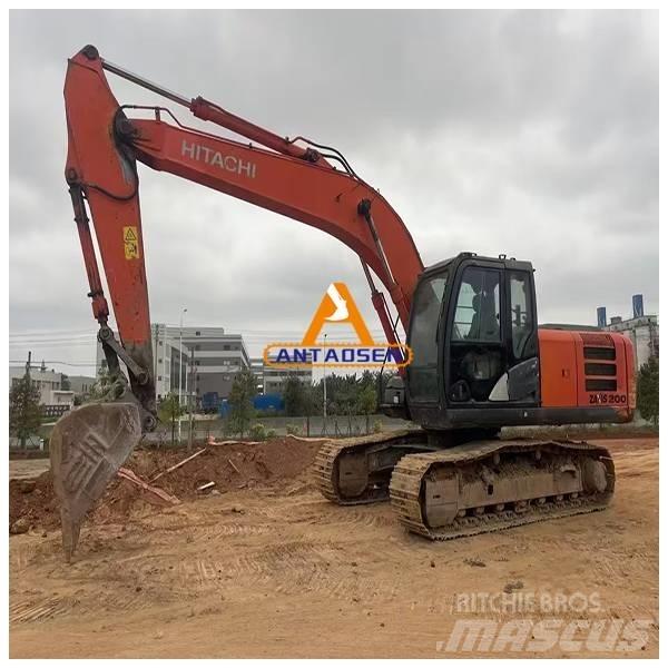 Hitachi ZX 200 Amfibische graafmachines