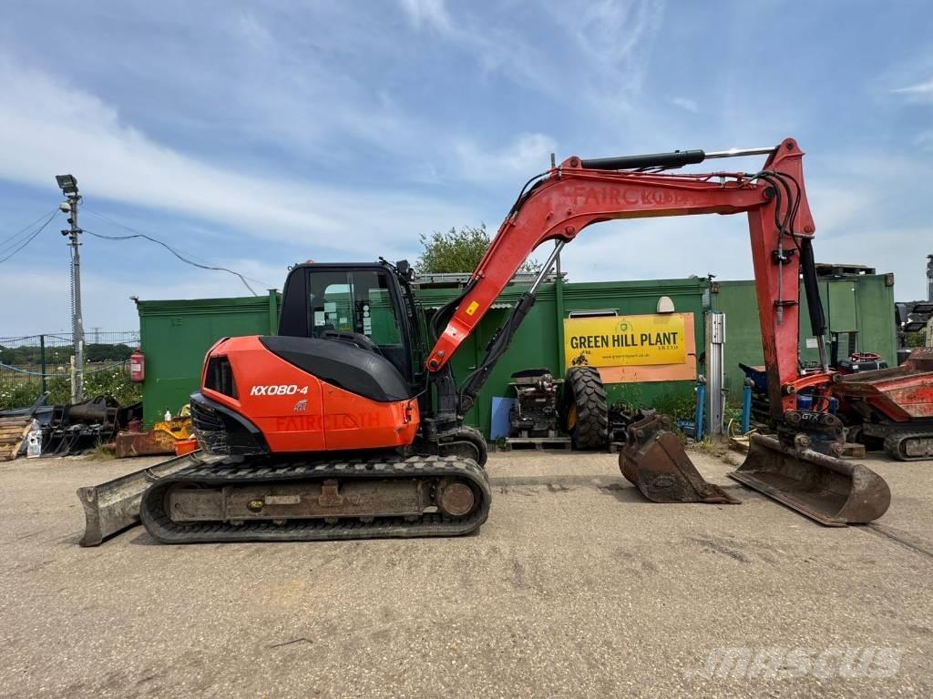 Kubota KX 008-4 Minigraafmachines < 7t