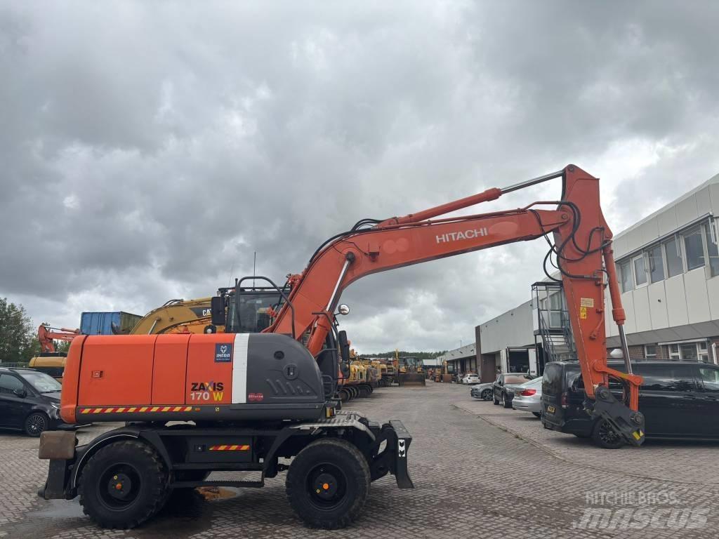 Hitachi ZX 170 W-3 Wielgraafmachines