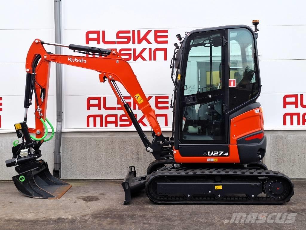 Kubota U 27-4 Minigraafmachines < 7t