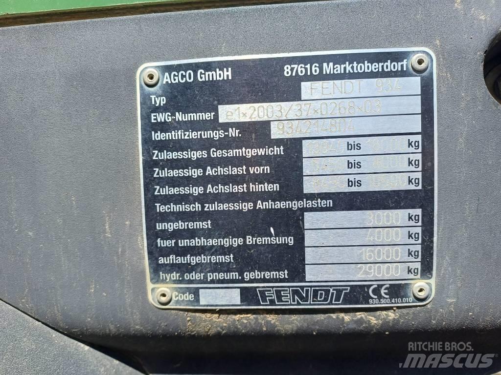 Fendt 936 Vario Tractoren