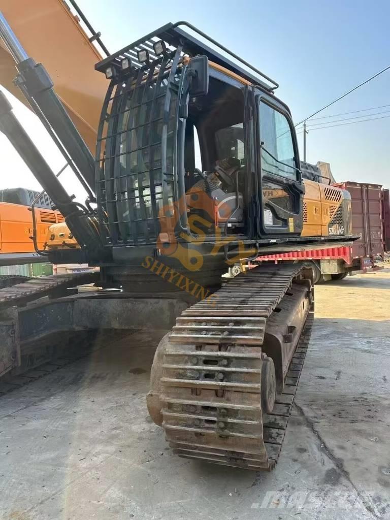 Hyundai Robex 520 VS Rupsgraafmachines