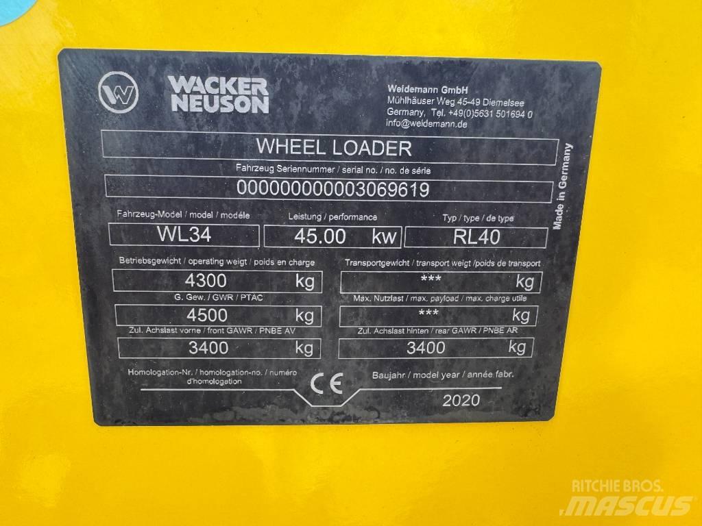 Wacker Neuson WL34 Wielladers