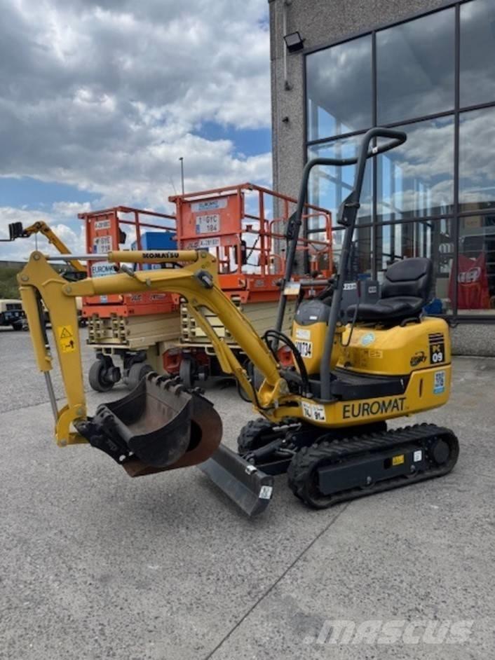 Komatsu PC 09-1 Minigraafmachines < 7t