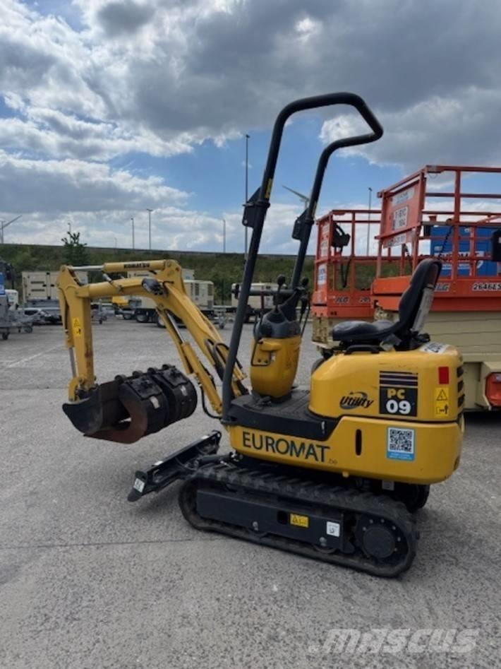 Komatsu PC 09-1 Minigraafmachines < 7t