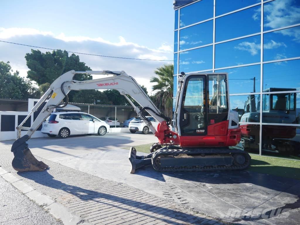 Takeuchi TB 260 Minigraafmachines < 7t