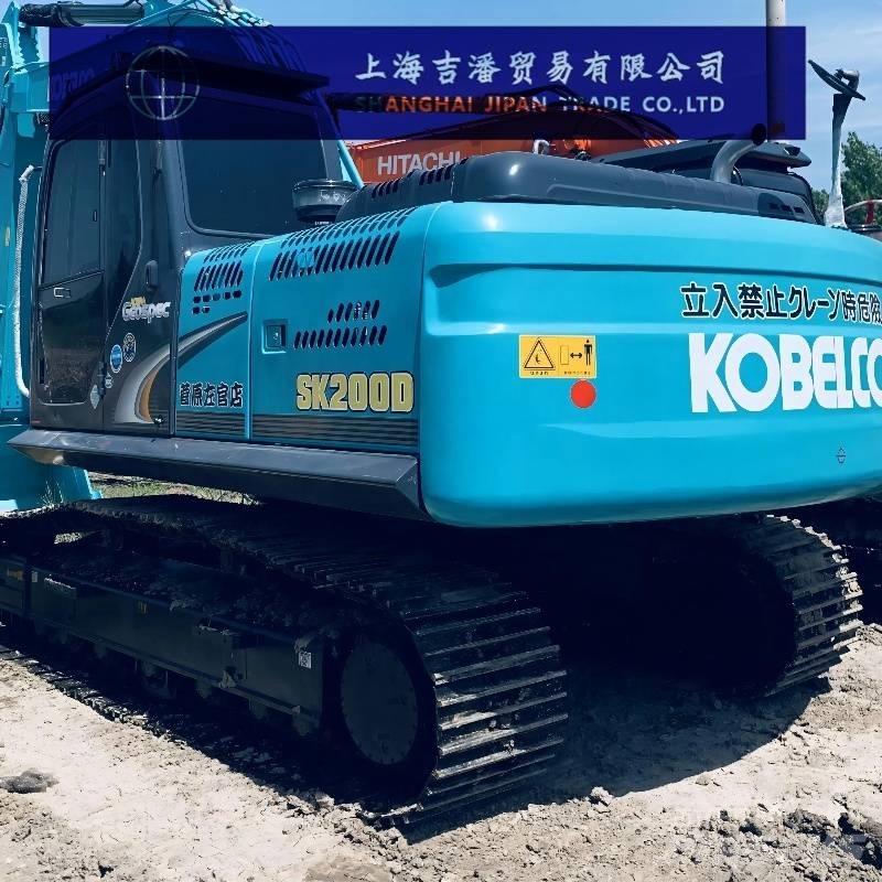 Kobelco SK 200 Rupsgraafmachines