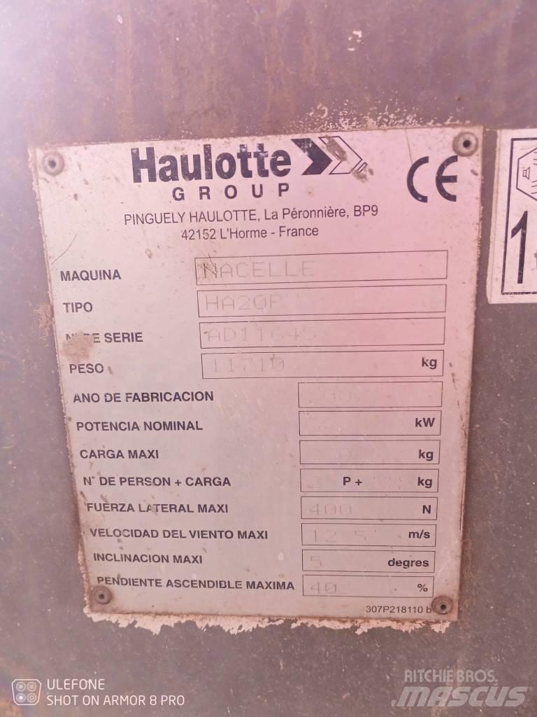 Haulotte HA 20 PX Knikarmhoogwerkers