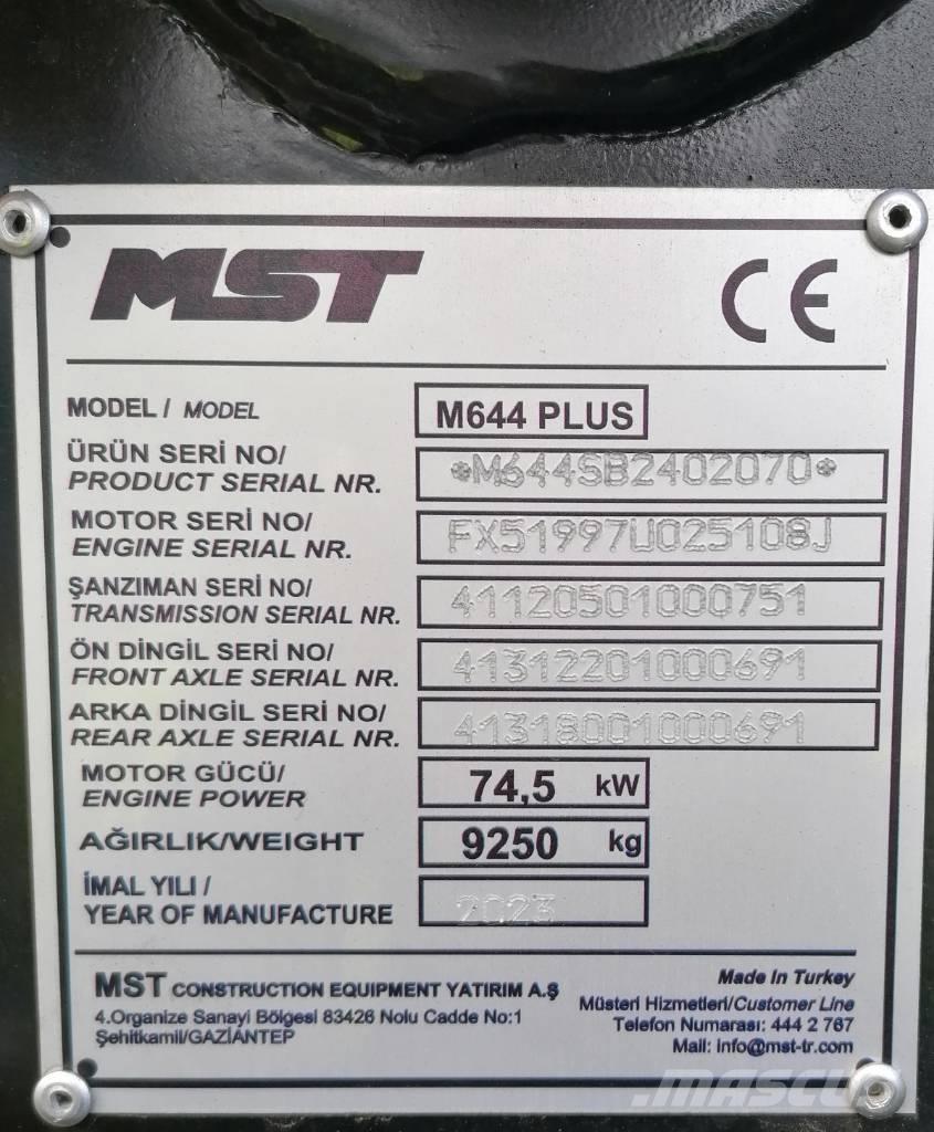 MST M644PLUS Graaf-laadcombinaties