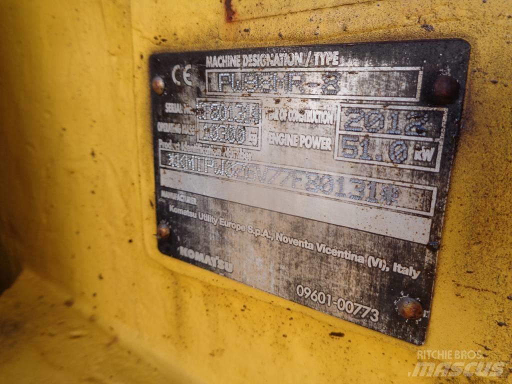 Komatsu PW 98 MR-6 Wielgraafmachines