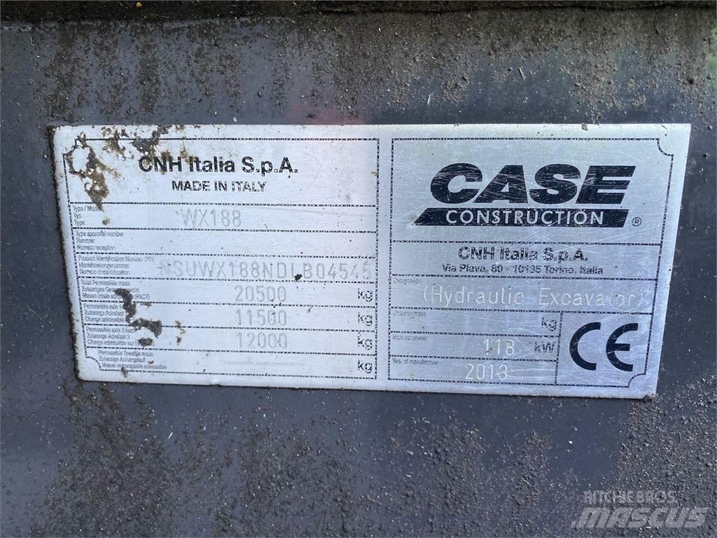 CASE WX188 Wielgraafmachines