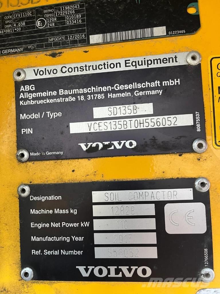 Volvo SD 135 B Bandenwalsen