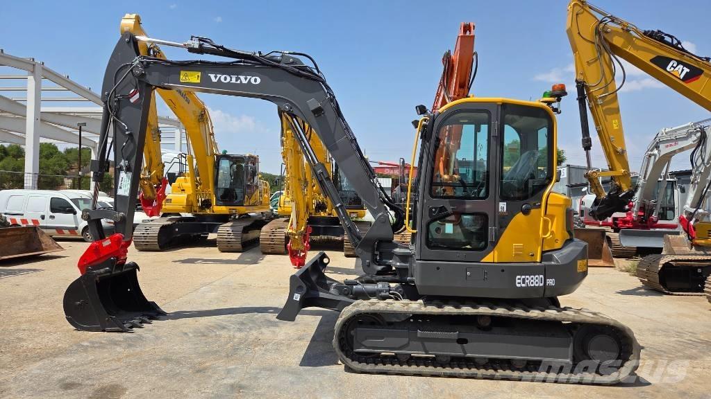 Volvo ECR 88 PLUS Midigraafmachines 7t - 12t