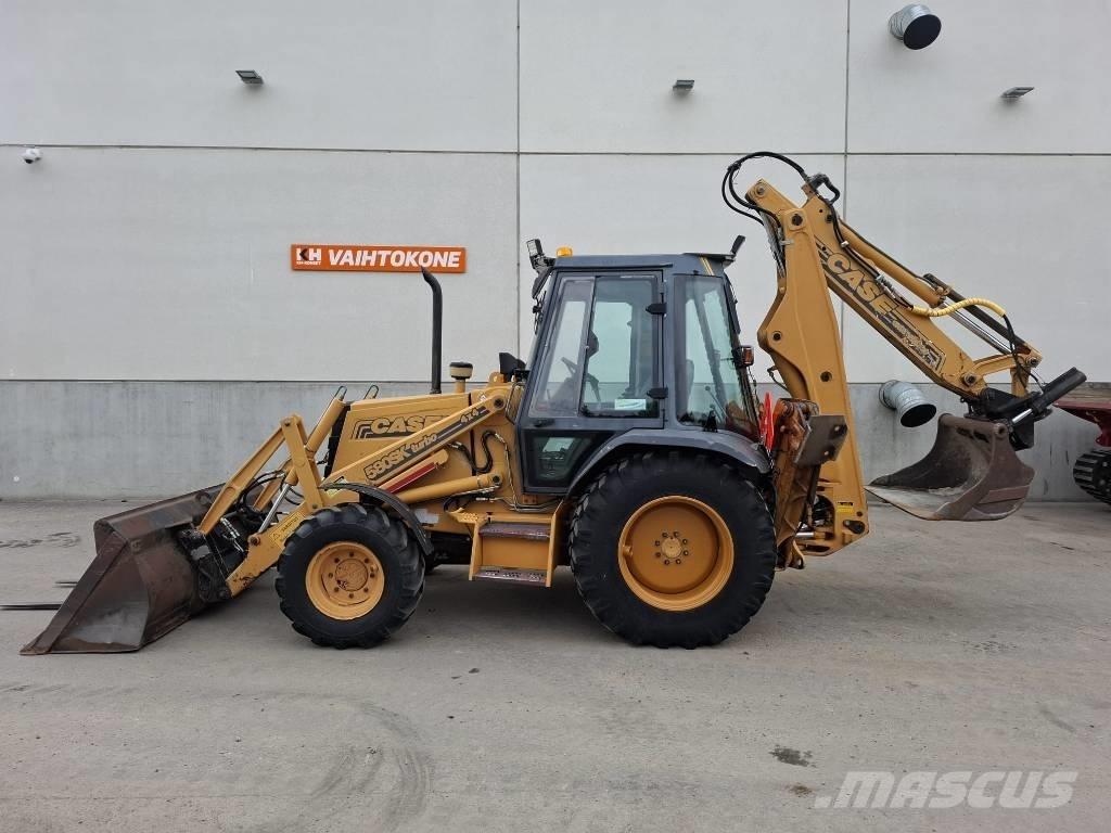 CASE 580 K Turbo Graaf-laadcombinaties