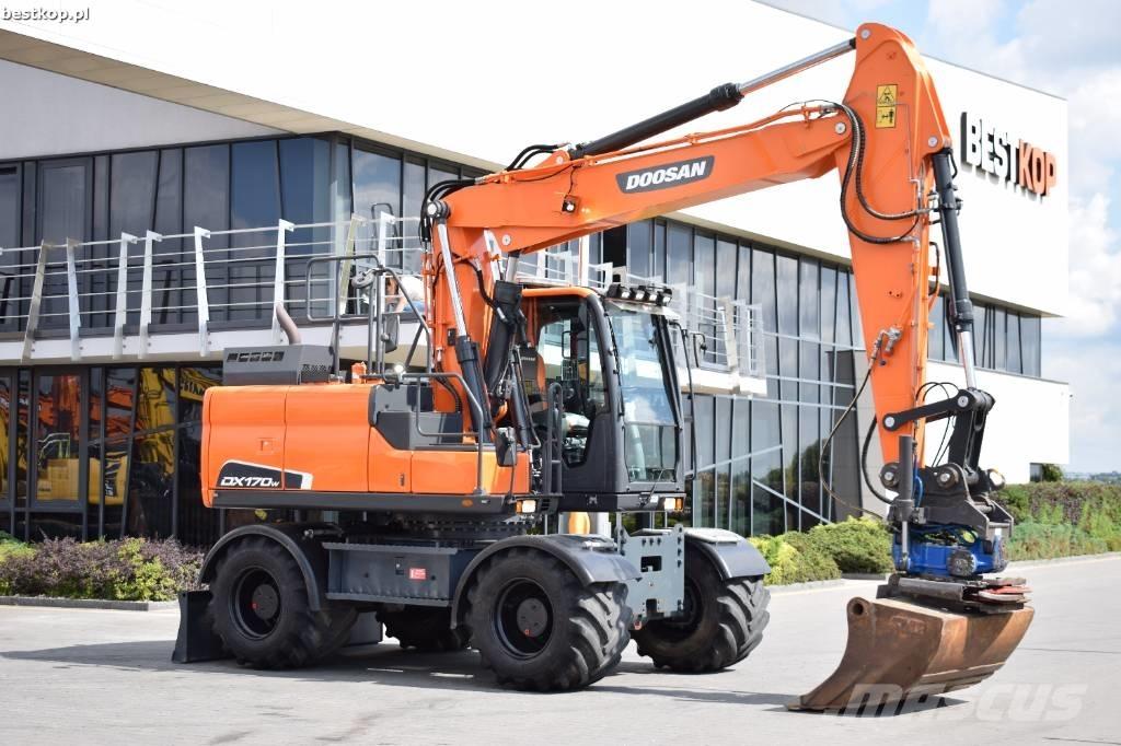 Doosan DX 170 W-5 Wielgraafmachines