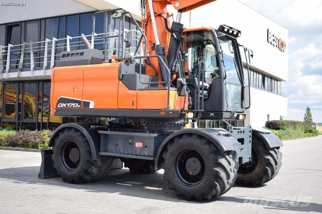 Doosan DX 170 W-5 Wielgraafmachines