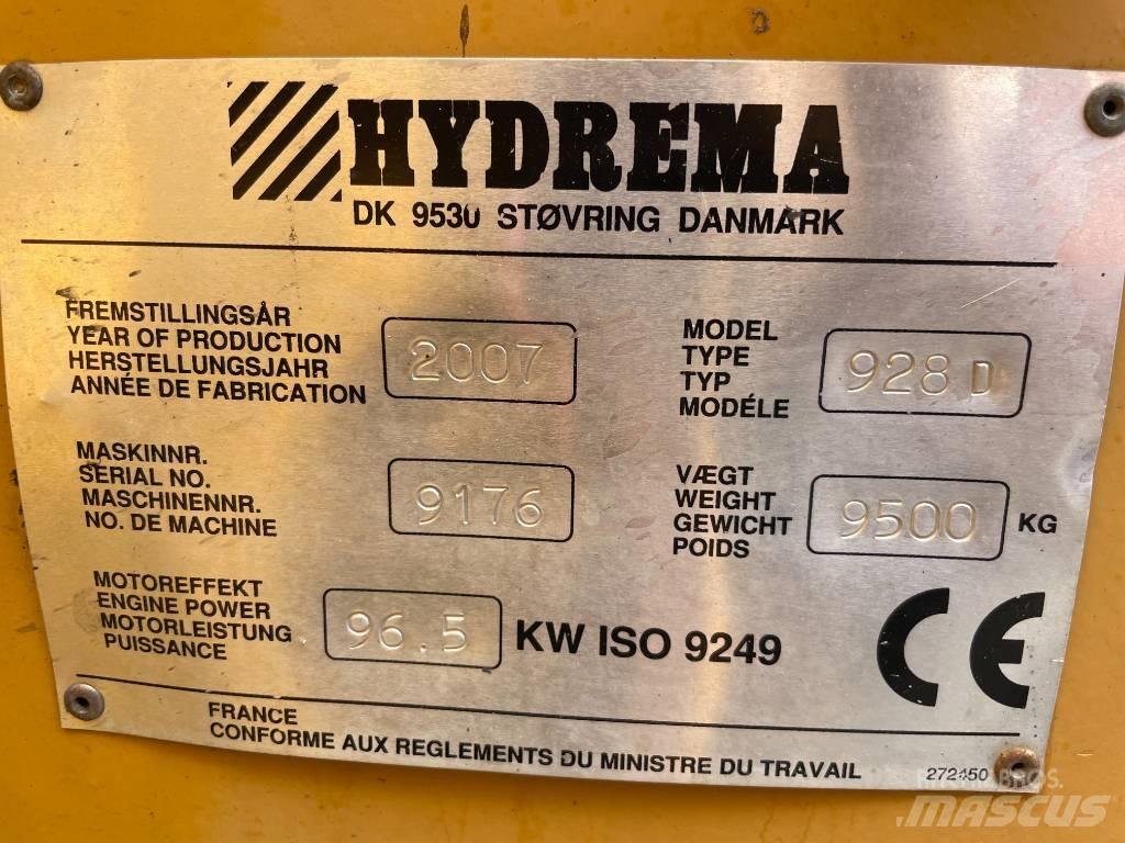 Hydrema 928 D Graaf-laadcombinaties