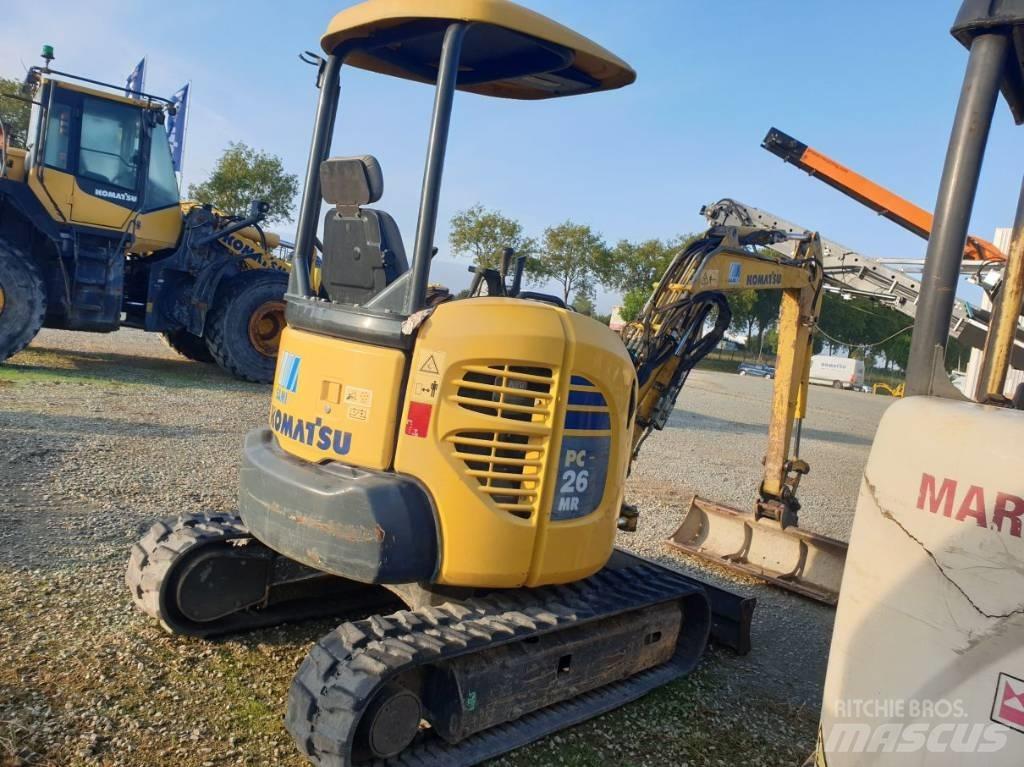 Komatsu PC26MR-3 Minigraafmachines < 7t