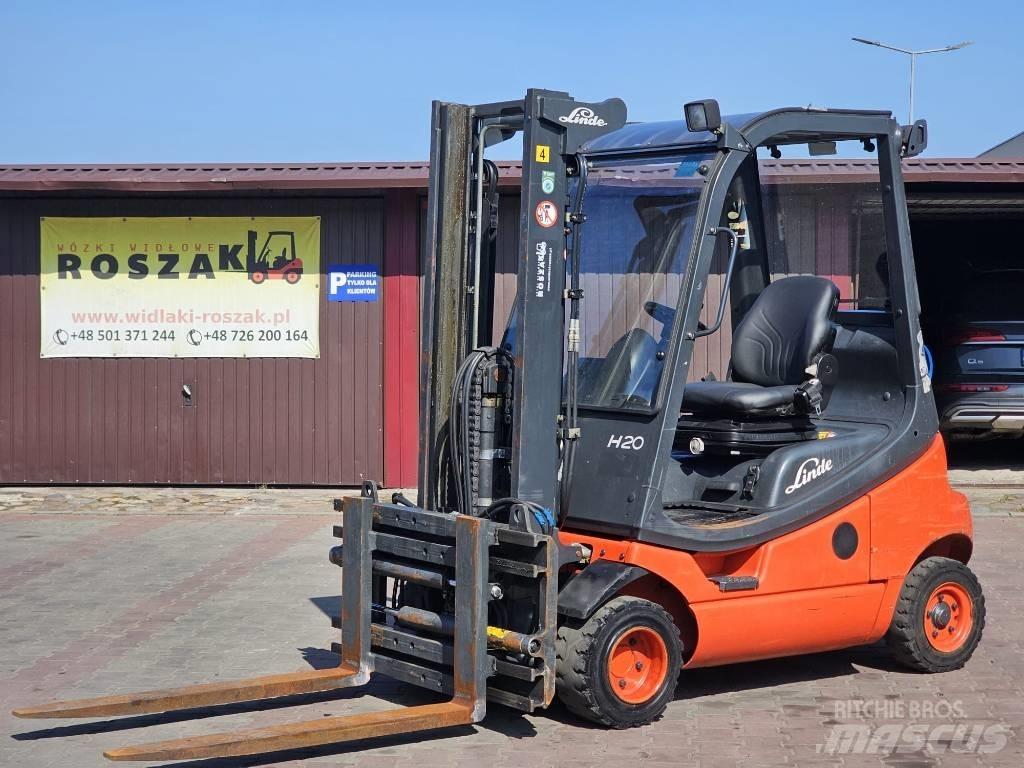 Linde H20T-03 LPG heftrucks