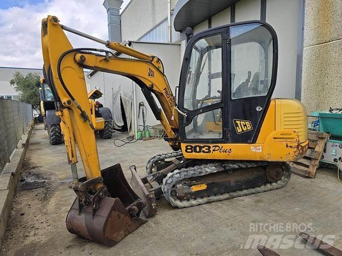 JCB 803PLUS Minigraafmachines < 7t