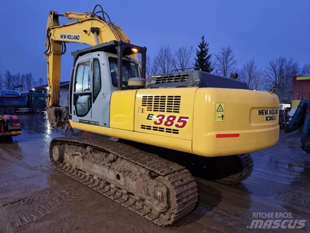 New Holland E 385 Rupsgraafmachines