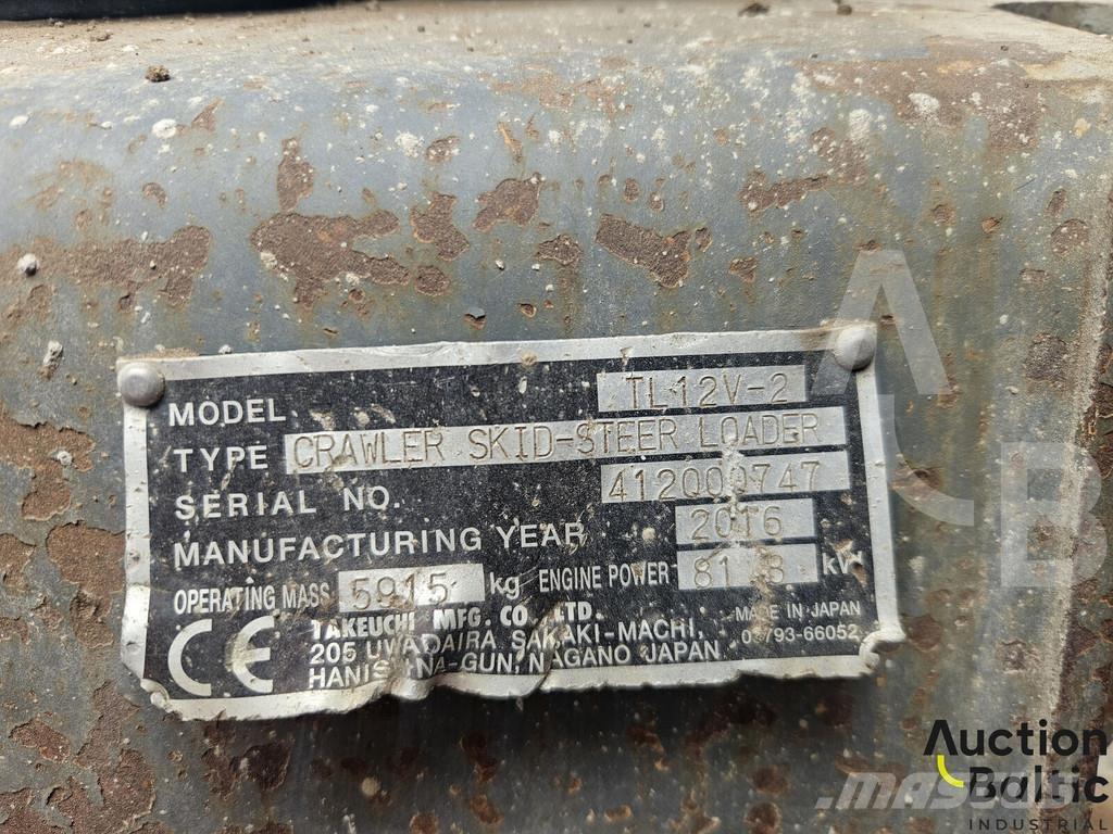 Takeuchi TL12V-2 Rupsladers